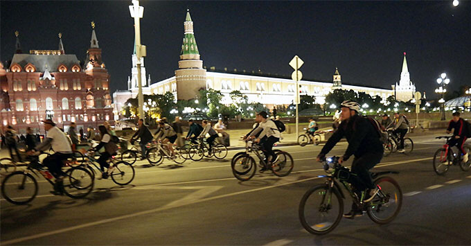 Love Radio приглашает на Московский ночной велофестиваль