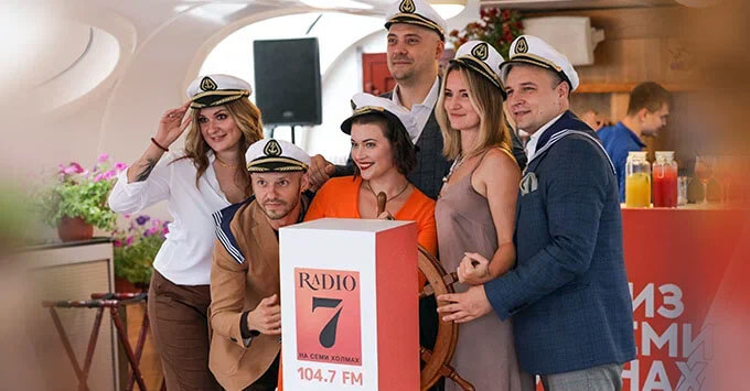 «Радио 7» отметило 30-летие «Круизом на семи волнах» - Новости радио OnAir.ru