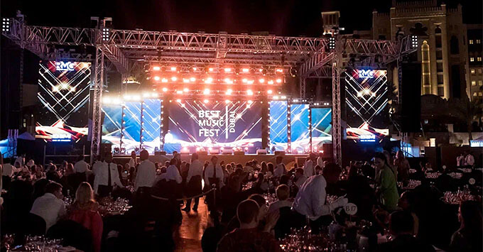 В Дубае стартовал масштабный музыкальный фестиваль Best Music Fest - Новости радио OnAir.ru