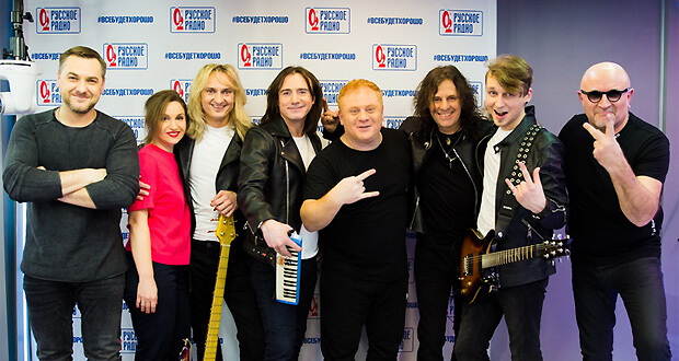 Группа «Земляне» дала живой концерт в рамках проекта «Золотой Микрофон» на «Русском Радио» - Новости радио OnAir.ru