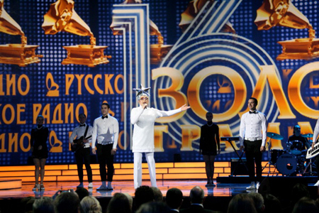 OnAir.ru «Русское Радио» наградило звезд «Золотым Граммофоном»!