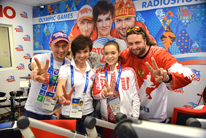 OnAir.ru - Студия «Авторадио» завершила работу на Олимпиаде в Сочи