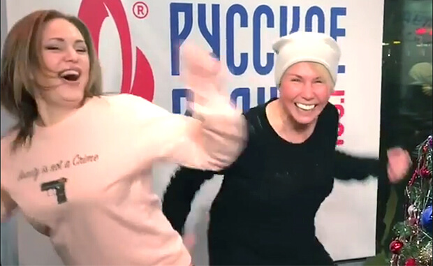 Алла Довлатова и Ксения Стриж зажгли в вечернем шоу на Русском Радио - OnAir.ru