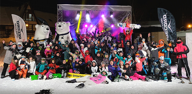 Стартовала серия вечеринок Record Snow Party 2019 в Нижнем Новгородоме - OnAir.ru