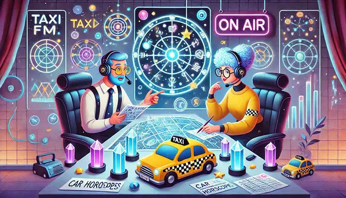 Гороскоп для тачки: радио «Такси FM» научит машины прислушиваться к звёздам