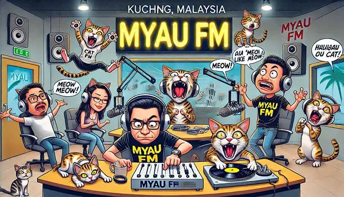 Кошачий заговор в Малайзии: все радиостанции Кучинга перешли на «Мяу FM»
