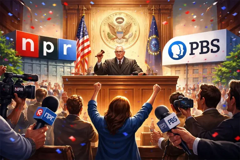 Суд в США признал неконституционным указ о прекращении финансирования NPR и PBS