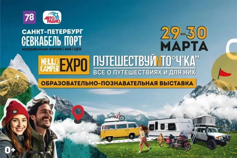«Авторадио – Санкт-Петербург» разыгрывает билеты на выставку «Путешествуй и точка»