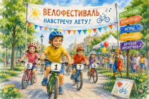 С Детским радио — навстречу лету на велофестивале