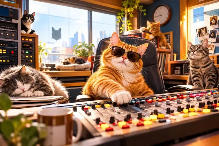 Коты, которые захватили радио
