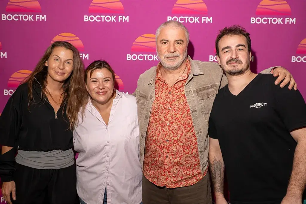 Сосо и Ирина Павлиашвили в шоу «Восточный экспресс» на «Восток FM»