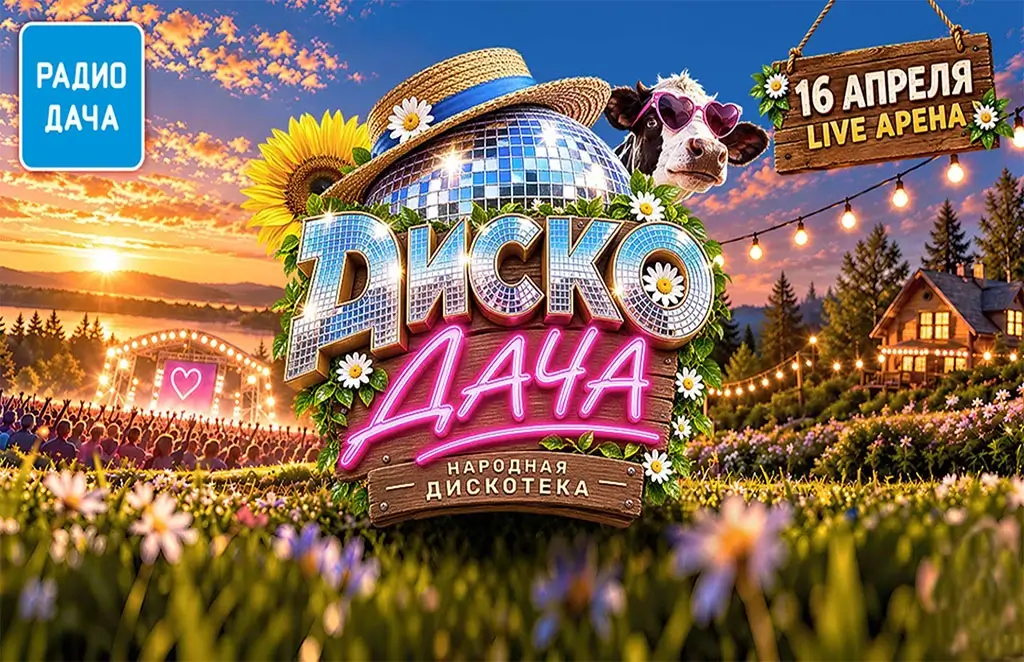 «Радио Дача» объявляет о возвращении «ДИСКО ДАЧА» в 2027 году